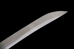 青渊耀金 katana product detail image 5 showing blade, saya, and fittings