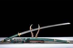 tachi product detail image 5 showing blade, saya, and fittings