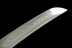 银澜胁差 wakizashi product detail image 5 showing blade, saya, and fittings