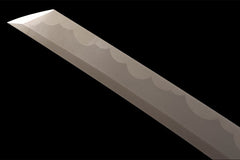 暗猎者-美式武士刀 katana product detail image 5 showing blade, saya, and fittings
