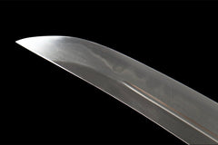 墨渊金芒 tanto product detail image 5 showing blade, saya, and fittings