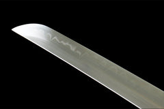 暗金 katana product detail image 5 showing blade, saya, and fittings