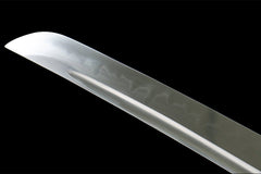 棕锋 katana product detail image 5 showing blade, saya, and fittings