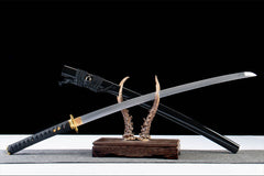 绝影 katana product detail image 5 showing blade, saya, and fittings