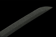 黑掣 katana product detail image 5 showing blade, saya, and fittings