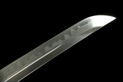 金翎刀 katana product detail image 5 showing blade, saya, and fittings