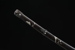 全铜太刀 tachi product detail image 5 showing blade, saya, and fittings