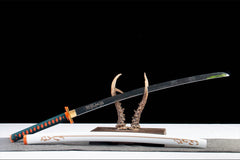 katana product detail image 5 showing blade, saya, and fittings