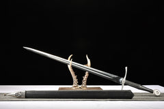 European Sword ES02 - 1060 Steel with Leather Handle product photo 6