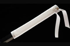 嘴平伊之助 katana product detail image 6 showing blade, saya, and fittings