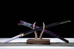 katana product detail image 6 showing blade, saya, and fittings