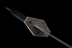 无声者-阔刃版 katana product detail image 6 showing blade, saya, and fittings