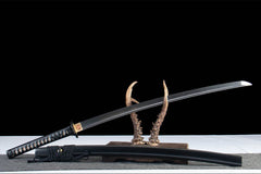 十字伤痕 katana product detail image 6 showing blade, saya, and fittings