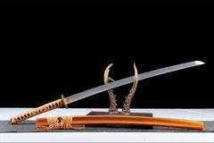 断水无痕 katana product detail image 6 showing blade, saya, and fittings