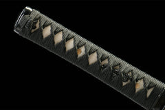 幽影刀 wakizashi product detail image 6 showing blade, saya, and fittings