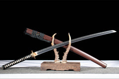 无想 katana product detail image 6 showing blade, saya, and fittings