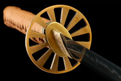金缕锋 katana product detail image 6 showing blade, saya, and fittings