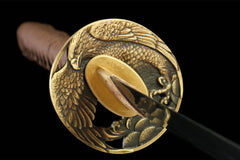 暗棱 katana product detail image 6 showing blade, saya, and fittings