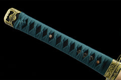 katana product detail image 6 showing blade, saya, and fittings
