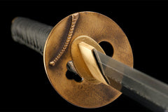 金墨翎 katana product detail image 6 showing blade, saya, and fittings