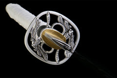 katana product detail image 6 showing blade, saya, and fittings