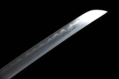 逆刃· katana product detail image 6 showing blade, saya, and fittings