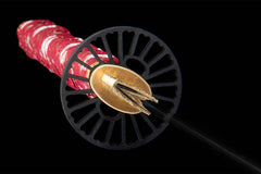 katana product detail image 6 showing blade, saya, and fittings