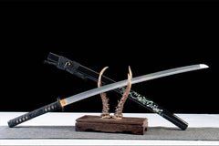 止戈为武 katana product detail image 6 showing blade, saya, and fittings