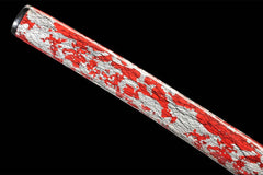 朱焰·断云 katana product detail image 6 showing blade, saya, and fittings