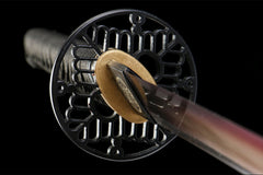 幽隐 katana product detail image 6 showing blade, saya, and fittings