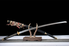 tachi product detail image 6 showing blade, saya, and fittings