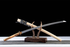 神篱 katana product detail image 6 showing blade, saya, and fittings