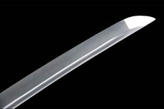 无念无杀 katana product detail image 6 showing blade, saya, and fittings