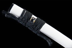 无念无杀 katana product detail image 7 showing blade, saya, and fittings