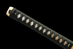 墨陨斩 katana product detail image 7 showing blade, saya, and fittings