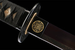 幽隐 katana product detail image 7 showing blade, saya, and fittings
