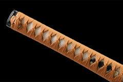 玉魄剑 katana product detail image 7 showing blade, saya, and fittings