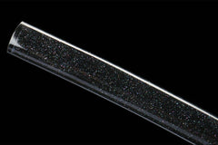 秋月寒芒 katana product detail image 7 showing blade, saya, and fittings