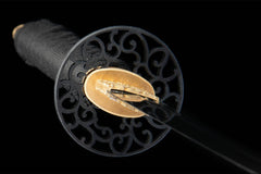 katana product detail image 7 showing blade, saya, and fittings