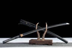 十字伤痕 katana product detail image 7 showing blade, saya, and fittings
