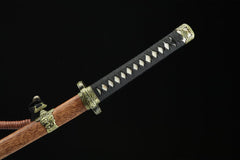 御林太刀 tachi product detail image 7 showing blade, saya, and fittings