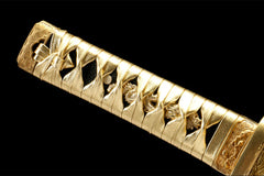 银澜胁差 wakizashi product detail image 7 showing blade, saya, and fittings