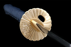 katana product detail image 7 showing blade, saya, and fittings