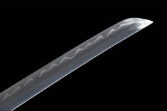 金鳞御刀 katana product detail image 7 showing blade, saya, and fittings