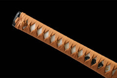 棕锋 katana product detail image 7 showing blade, saya, and fittings
