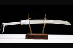 嘴平伊之助 katana product detail image 7 showing blade, saya, and fittings