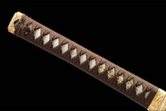 焰刃 katana product detail image 7 showing blade, saya, and fittings