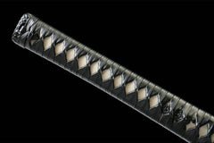 寂电锋 katana product detail image 7 showing blade, saya, and fittings