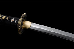 火焰太刀收藏版 tachi product detail image 7 showing blade, saya, and fittings