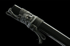 幽影刀 wakizashi product detail image 7 showing blade, saya, and fittings